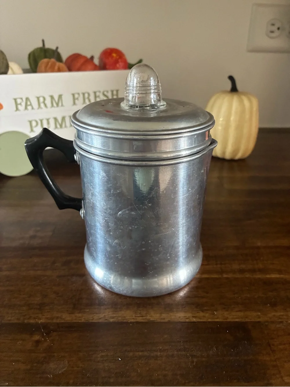 Vintage Small Coffee Percolator
